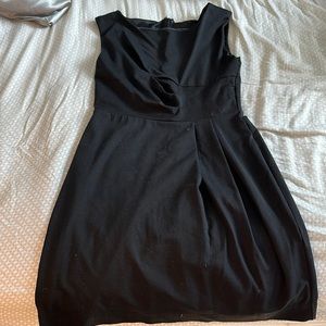 Black professional dress, sleeveless